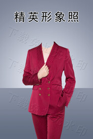 女 形象照 证件照 商务照