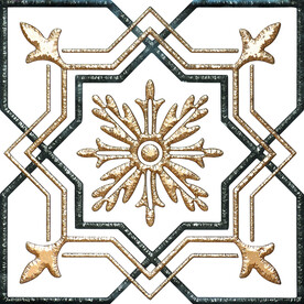 高清分层透明度金属花打印图