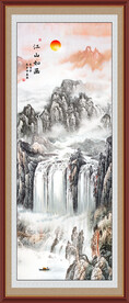 玄关山水画