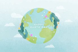 爱护地球保护地球绿色环保海报