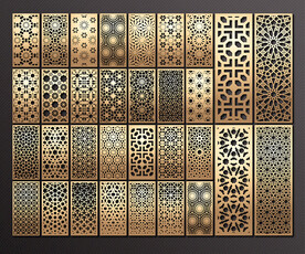 矢量艺术窗格图案