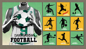 矢量足球运动文化系列