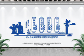 看守所楼梯文化墙