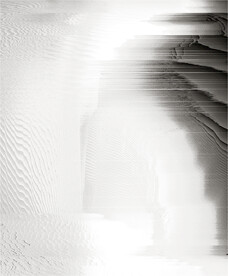 轻奢装饰画 灰色线条抽象画波纹