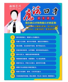 魔法口才培训展板