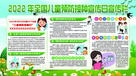 2022全国预防接种宣传日展板