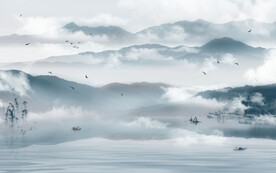 轻奢装饰画 山水风景画