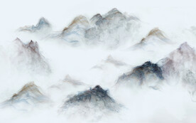 轻奢装饰画 水墨山水风景画