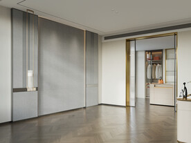 现代卧室场景3D空景