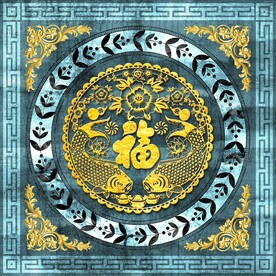 新中式福毯入门玄关福地垫