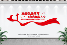 职业教育文化墙