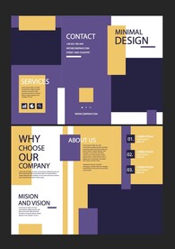 企业宣传三折页