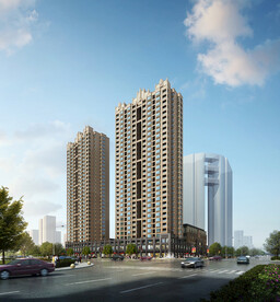 小区沿街商业效果图