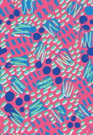 抽象几何图形循环图