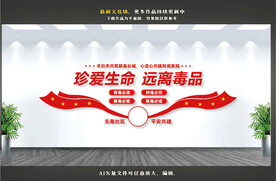 禁毒文化墙