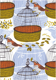 卡通鸟笼