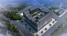 古建四合院设计案例效果图