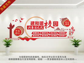 校园廉洁文化墙