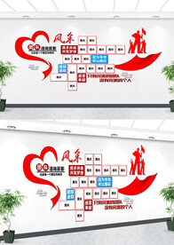 公司照片文化墙