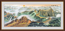 长城山水画