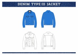 牛仔夹克 三代 潮牌服饰