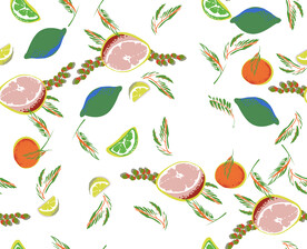 大牌  方巾 数码印花