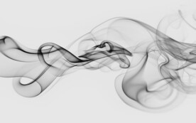 轻奢装饰画 抽象水墨线条弧线