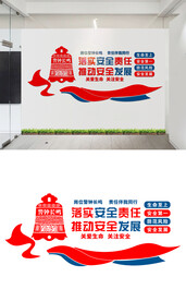 安全生产文化墙设计