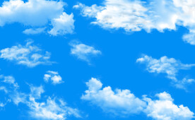 蓝天白云