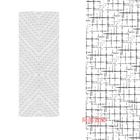 高清分层透明底不规则夹丝线条