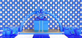  C4D电商模型场景模型