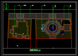 别墅景观平面图