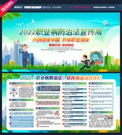 职业病展板