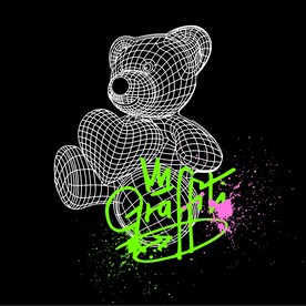 赛博朋客爱心小熊