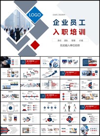 入职培训PPT模板