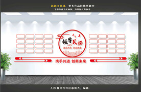 领导关怀文化墙