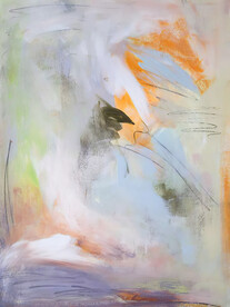 轻奢装饰画 抽象油画