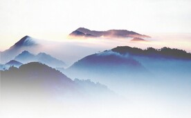 轻奢装饰画 新中式山水画