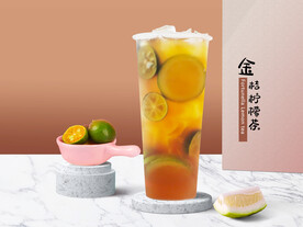金桔柠檬茶