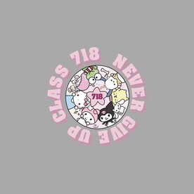 手绘高清卡通涂鸦班服图案