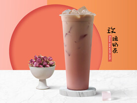 玫瑰奶茶