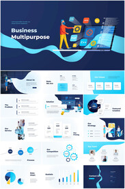 公司介绍工作汇报动态ppt模板