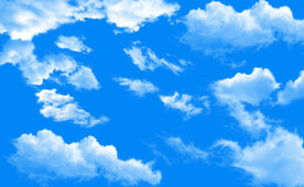蓝天白云