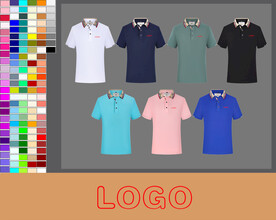 POLO衫模板图片
