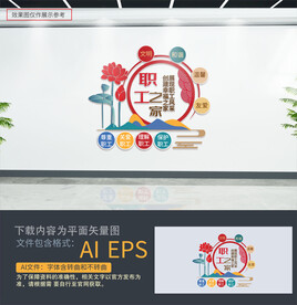 职工之家文化墙