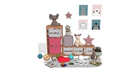 儿童房家具CAD图库