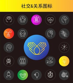 社交图标