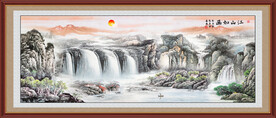 客厅山水画