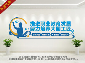 职业教育文化墙