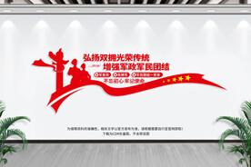 双拥文化墙